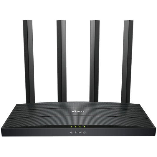 TP-Link Archer AX12 AX1500 Dual-Band Wi-Fi 6 Router, 300 Mbps at 2.4 GHz + 1201Mbps at 5 GHz, 4× Antennas, – product photo