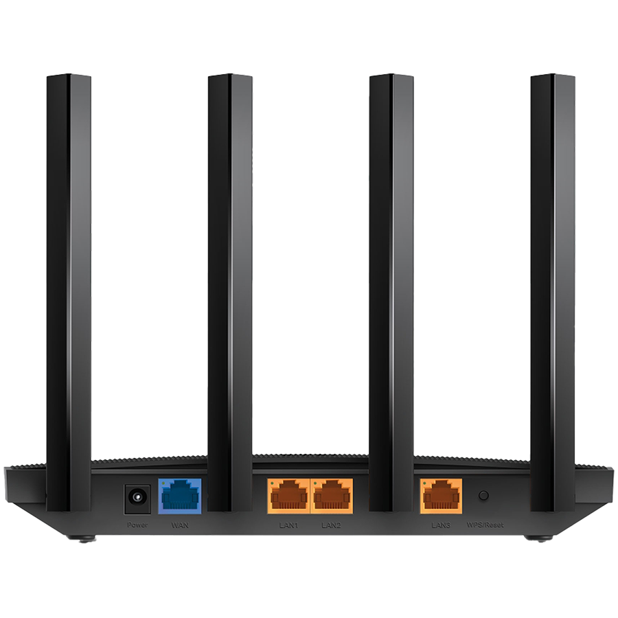 TP-Link Archer AX12 AX1500 Dual-Band Wi-Fi 6 Router, 300 Mbps at 2.4 GHz + 1201Mbps at 5 GHz, 4× Antennas, 1GHz – view 2