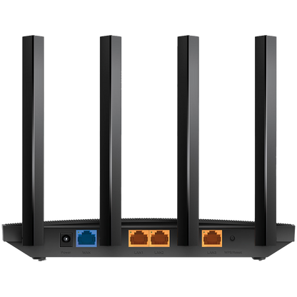 TP-Link Archer AX12 AX1500 Dual-Band Wi-Fi 6 Router, 300 Mbps at 2.4 GHz + 1201Mbps at 5 GHz, 4× Antennas, 1GHz – view 2
