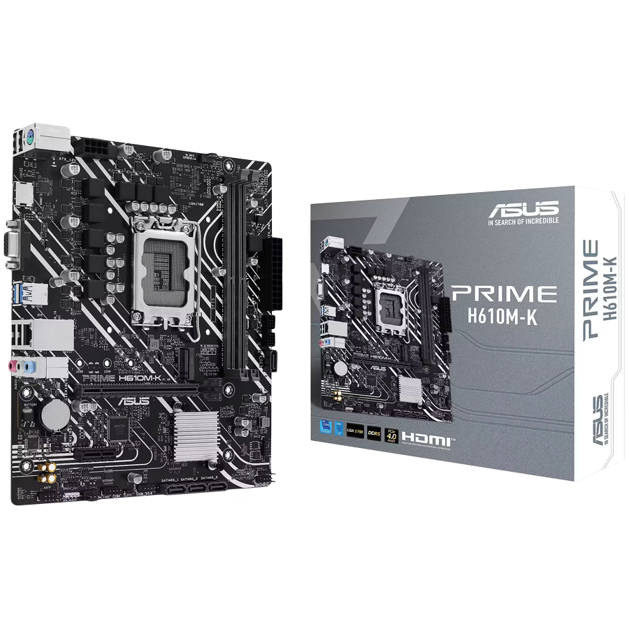ASUS PRIME H610M-K LGA1700 mATX MB
