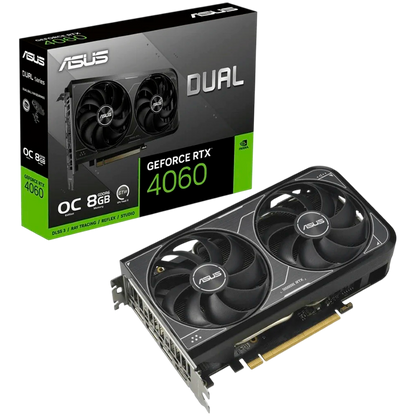 ASUS Dual GeForce RTX 4060 V2 OC Edition 8GB GDDR6 - M0NB00