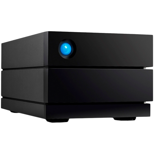 LaCie 28TB 2big 2-Bay USB 3.1 Type-C RAIDSPACE GRE – product photo