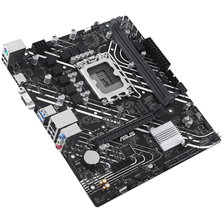 ASUS PRIME H610M-K ARGB mATX LGA1700 DDR5 – alternate product view 3