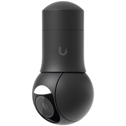 UBIQUITI UVC-G5-PTZ-B, black compact, all-weather camera with ultra-low latency pan-tilt-zoom control and – product photo