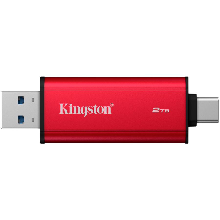 Kingston 2TB Dual USB-A/C Portable SSD, Up to 1050MB/s USB 3.2 Gen 2 – alternate product view 2
