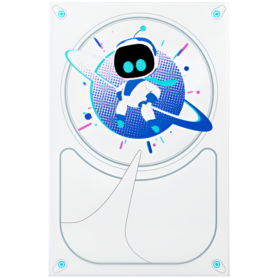 Astro Bot Limited Edition Game Drive, USB 3.0, 5 TB Drive space for your PS5, PS4, or PC library, Plug and Play drive glows with LED lighting and exclusive artwork. by Seagate - product photo