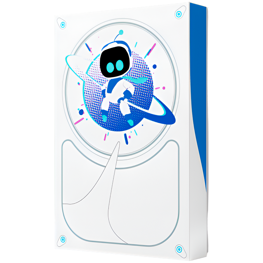 Astro Bot Limited Edition Game Drive, USB 3.0, 5 TB Drive space for your PS5, PS4, or PC library, Plug and Play drive glows with LED lighting and exclusive artwork. by Seagate - image 2