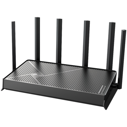 TP-Link Dual-Band BE6500 Wi-Fi 7 Router, 688Mbps at 2.4GHz, 5764Mbps at 5GHz, 6 antennas, 2.0GHz quad core CPU, – view 2