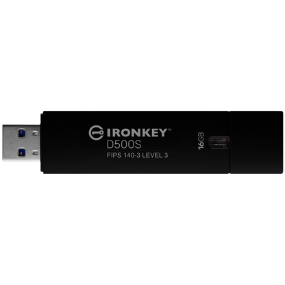 KINGSTON 16GB IronKey D500S FIPS 140-3 Lvl 3 (Pending) AES-256 – alternate product view 2
