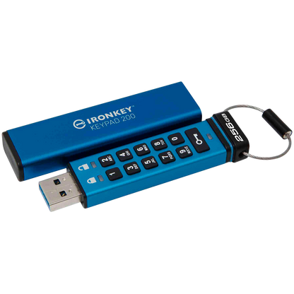 KINGSTON IronKey Keypad 200, 256GB, AES-256 Encrypted – alternate product view 2