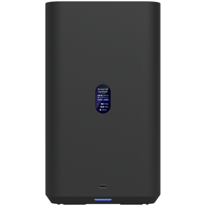 Ubiquiti UniFi UNAS-2-B-EU Network Attached Storage with (2) 3.5inch HDD bays, 2.5 GbE networking, USB-C – view 3
