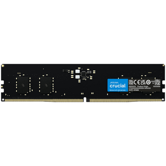 Crucial 32GB DDR5-5600 UDIMM CL46 (16Gbit) Tray