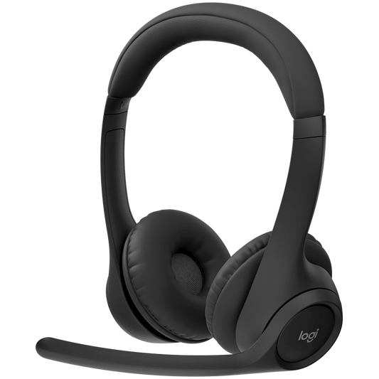 Logitech Headset - Zone 305 - Midnight Black - 2.4GHZ BT - EMEA28-935 - Bundle, Teams – product photo