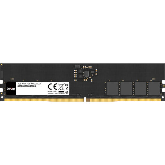 Lexar DDR5 32GB 262 PIN U-DIMM 5600Mbps, CL46, 1.1V- BLISTER Package – product image