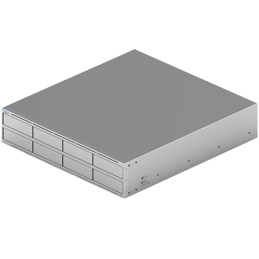 Ubiquiti UNAS-Pro-8-EU 2U rack-mount NAS with (8) 2.5 – product photo