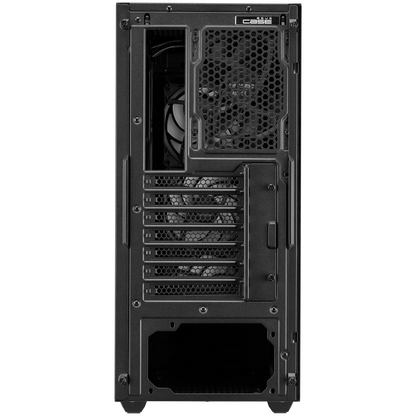 ASUS TUF Gaming GT301 ATX mid-tower compact case with tempered glass side panel, honeycomb front panel, 120mm AURA Addressable RGB fan, headphone hanger and 360mm radiator support - image 5