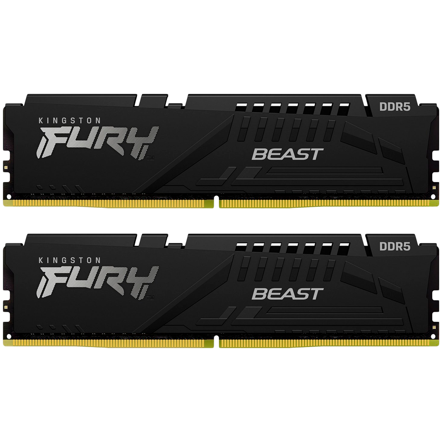 Kingston 32GB 6800MT/s DDR5 CL34 DIMM (Kit of 2) FURY Beast Black EXPO – alternate product view 2