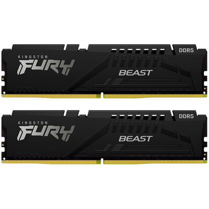 Kingston 32GB 6800MT/s DDR5 CL34 DIMM (Kit of 2) FURY Beast Black EXPO – alternate product view 2
