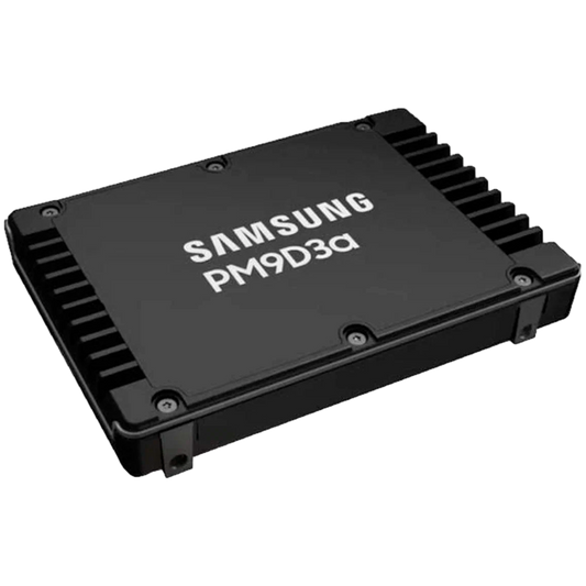 SAMSUNG PM9D3a 3.84TB Enterprise SSD, 2.5 15mm, PCIe 5.0 x4, Read/Write: 12000 / 6000 MB/s, IOPS 2000K/250K