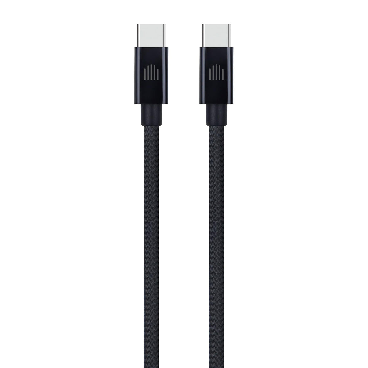 Dviced USB-C to USB-C Nylon Cable 0.25m — Black – product photo