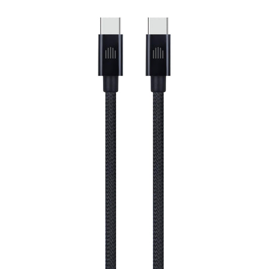 Dviced USB-C to USB-C Nylon Cable 0.25m — Black – product photo