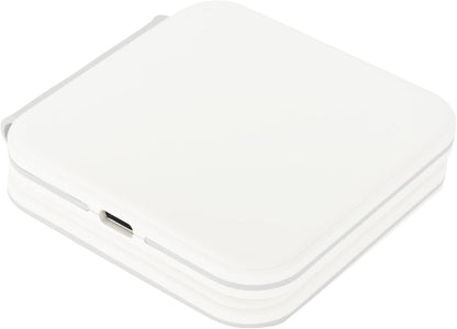 Dviced 2-in-1 Foldable Magnetic Wireless Charger — White – view 4