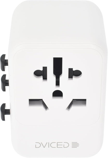 Dviced 28W Universal Travel Adapter — White – view 6