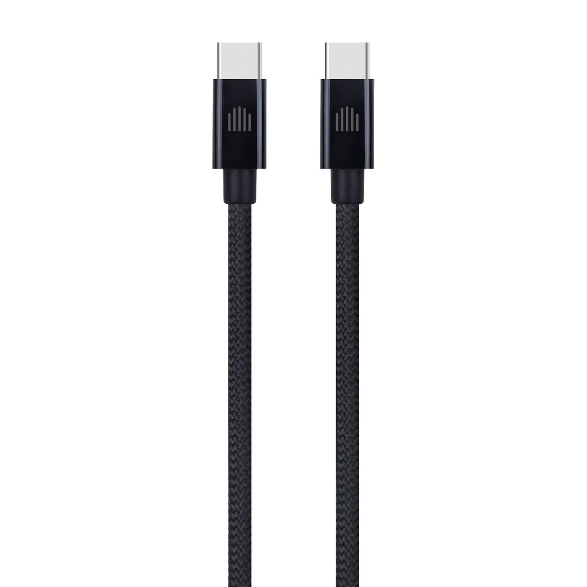 Dviced USB-C to USB-C Nylon Cable 1.25m — Black – product photo