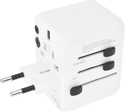 Dviced 28W Universal Travel Adapter — White – view 5