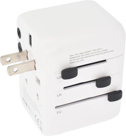 Dviced 28W Universal Travel Adapter — White – view 7