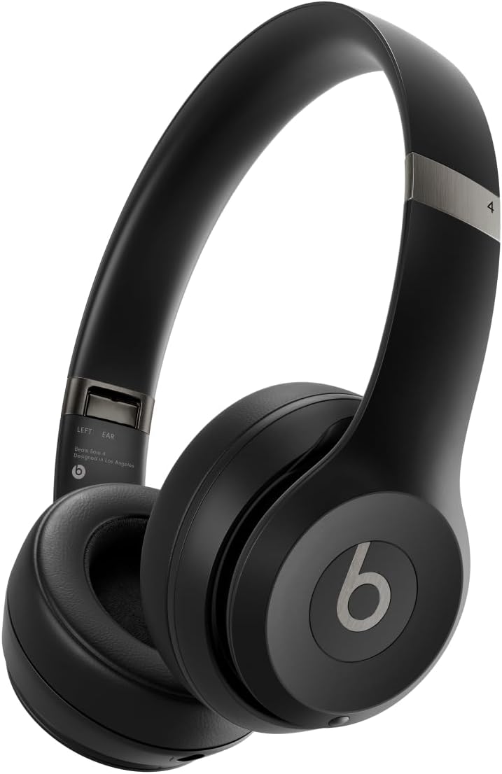 Beats Solo 4 Wireless On-Ear Headphones – Matt Black