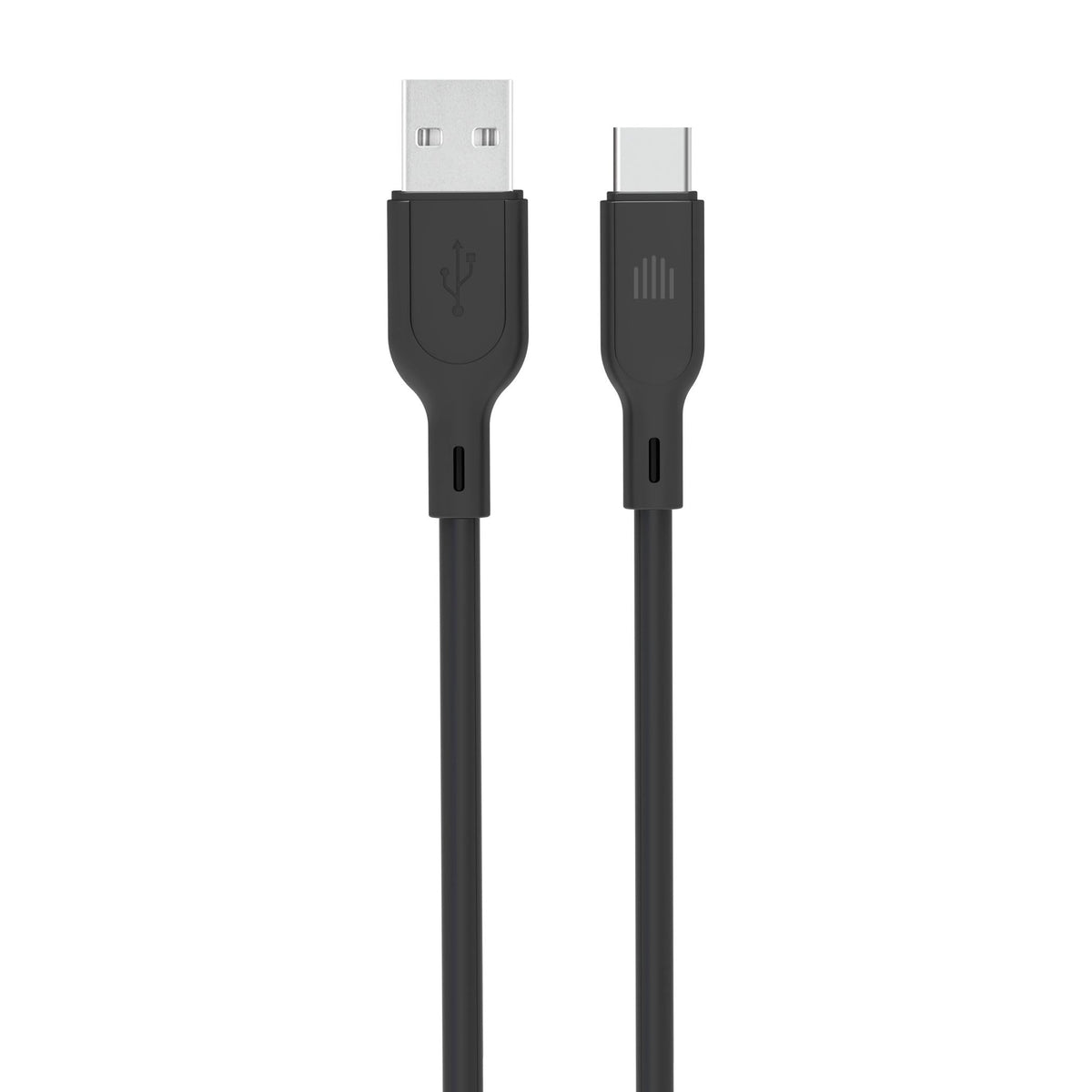 Dviced USB-A to USB-C Silicone Cable 1.25m — Black – product photo