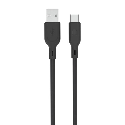 Dviced USB-A to USB-C Silicone Cable 1.25m — Black – product photo