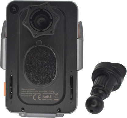 Dviced Wireless Induction Car Mount Charger — Gray – view 5