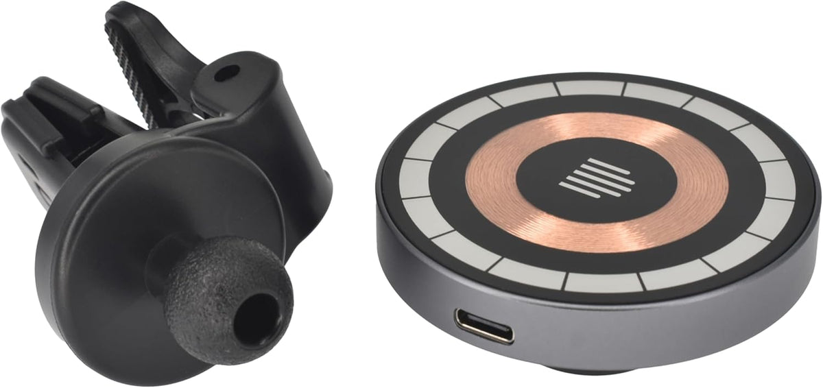 Dviced Magnetic Car Charger — Gray/Copper – view 4