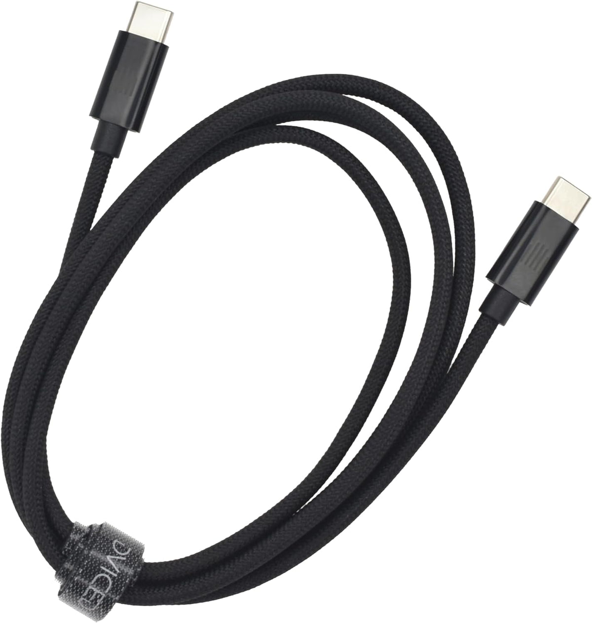 Dviced USB-C to USB-C Nylon Cable 1.25m — Black – view 4