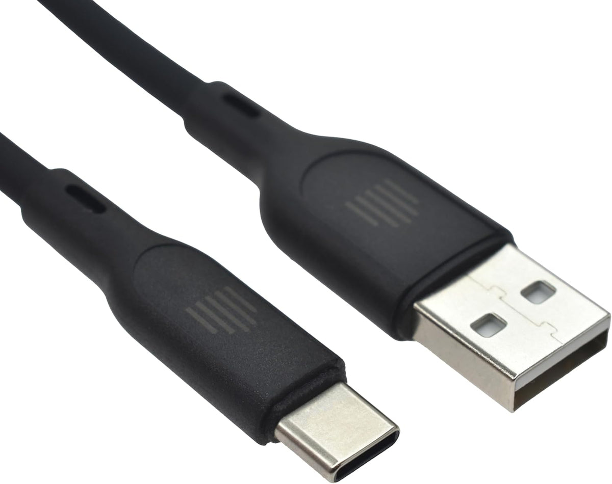 Dviced USB-A to USB-C Silicone Cable 1.25m — Black – view 3