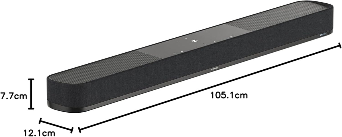 Sennheiser Consumer Audio AMBEO Soundbar Plus for TV and Music with Immersive 3D Surround Sound, Virtual 7.1.4 – view 11