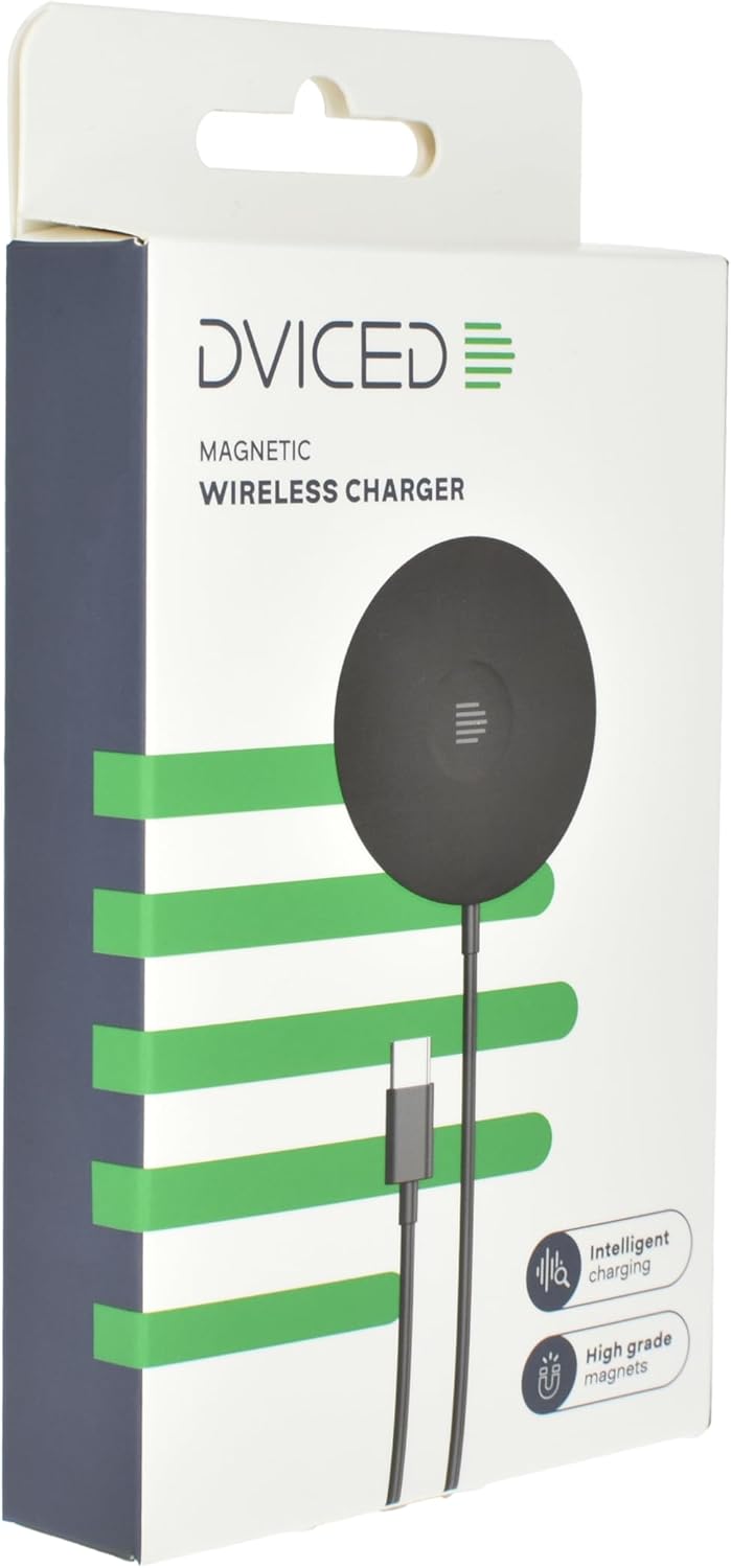 Dviced Magnetic Wireless Charger — Black – view 4