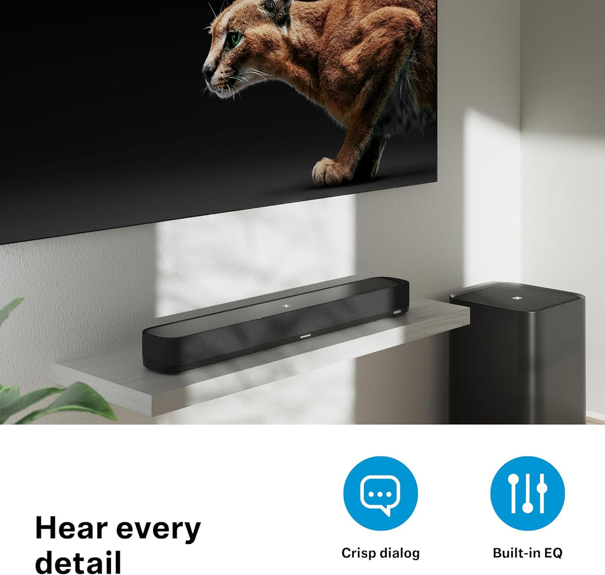 Sennheiser Consumer Audio Sennheiser Ambeo Soundbar Mini, 700138 – view 9
