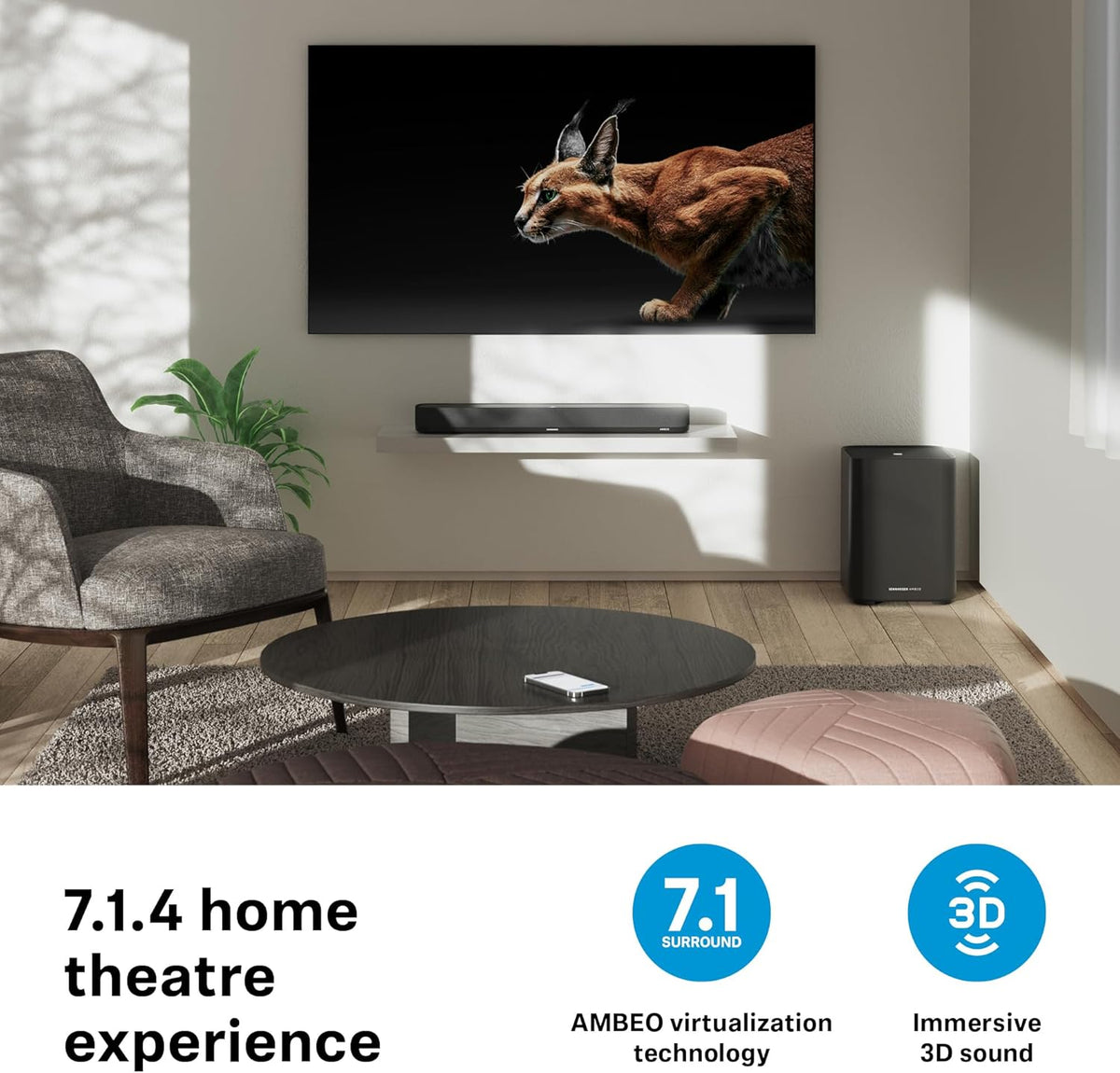 Sennheiser Consumer Audio Sennheiser Ambeo Soundbar Mini, 700138 – view 6