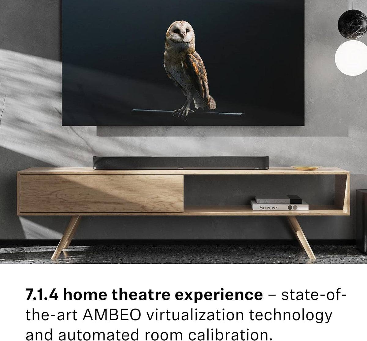 Sennheiser Consumer Audio AMBEO Soundbar Plus for TV and Music with Immersive 3D Surround Sound, Virtual 7.1.4 – view 5
