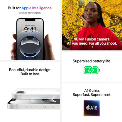 Apple iPhone 16e (256 GB) - Black