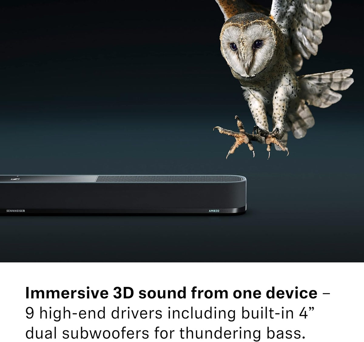 Sennheiser Consumer Audio AMBEO Soundbar Plus for TV and Music with Immersive 3D Surround Sound, Virtual 7.1.4 – view 6