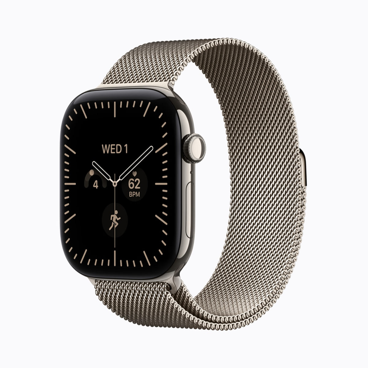 Apple Watch Series 12 in Natural Titanium
