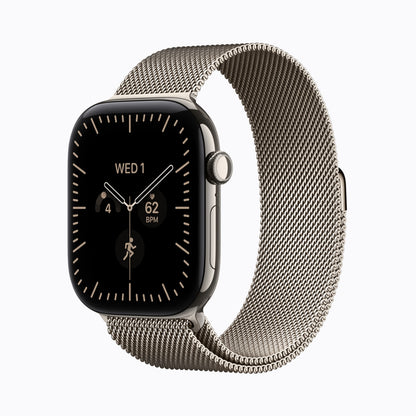 Apple Watch Series 12 in Natural Titanium