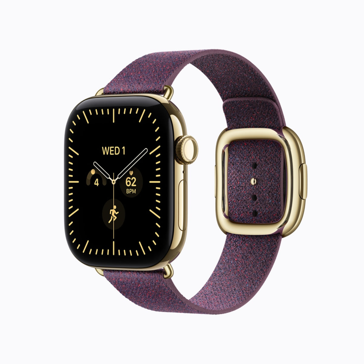 Apple Watch Series 12 in Radiant Gold Titanium