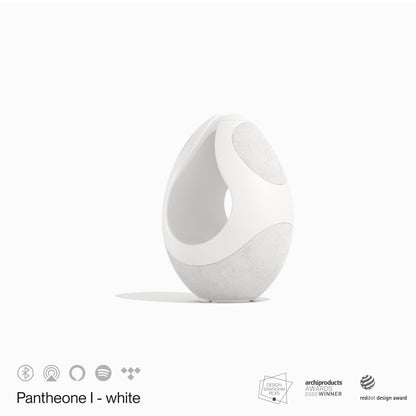 Pantheone-I Wi-Fi & Bluetooth Wireless Multiroom Speaker - White by Pantheone Audio – product photo
