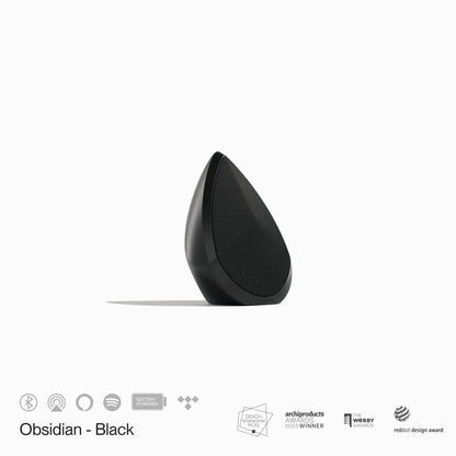 Pantheone Obsidian Compact Wireless Speaker -  Black by Pantheone Audio – product photo