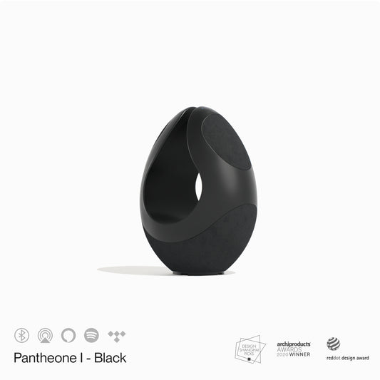 Pantheone-I Wi-Fi & Bluetooth Wireless Multiroom Speaker - Black by Pantheone Audio – product photo